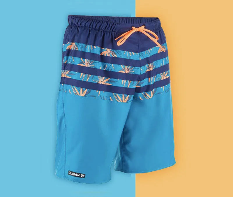 Men's quick-drying surfing beach shorts with mesh lining, waterproof anti-friction, sizes S-XXL, four colours