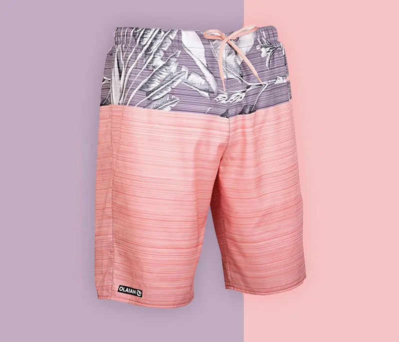 Men's quick-drying surfing beach shorts with mesh lining, waterproof anti-friction, sizes S-XXL, four colours