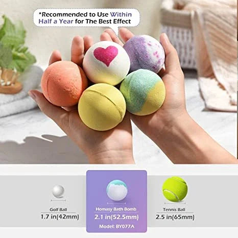 14-piece explosive salt ball gift box with varied fragrances for luxurious baths
