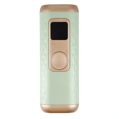 White IPL hair removal device with ice cold function and 5 intensity settings for home use