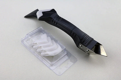 3 in 1 Silicone Removal and Caulking Tool Kit with 8 pieces for versatile sealing projects