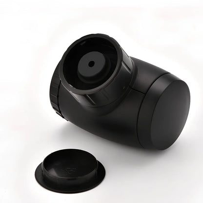 Black electric wine vacuum stopper with metal construction for 7-day preservation