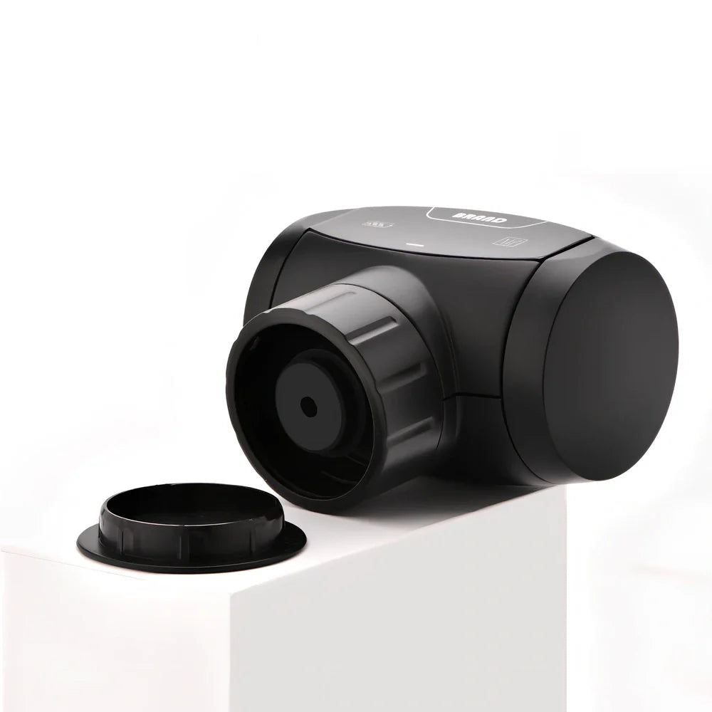 Black electric wine vacuum stopper with metal construction for 7-day preservation