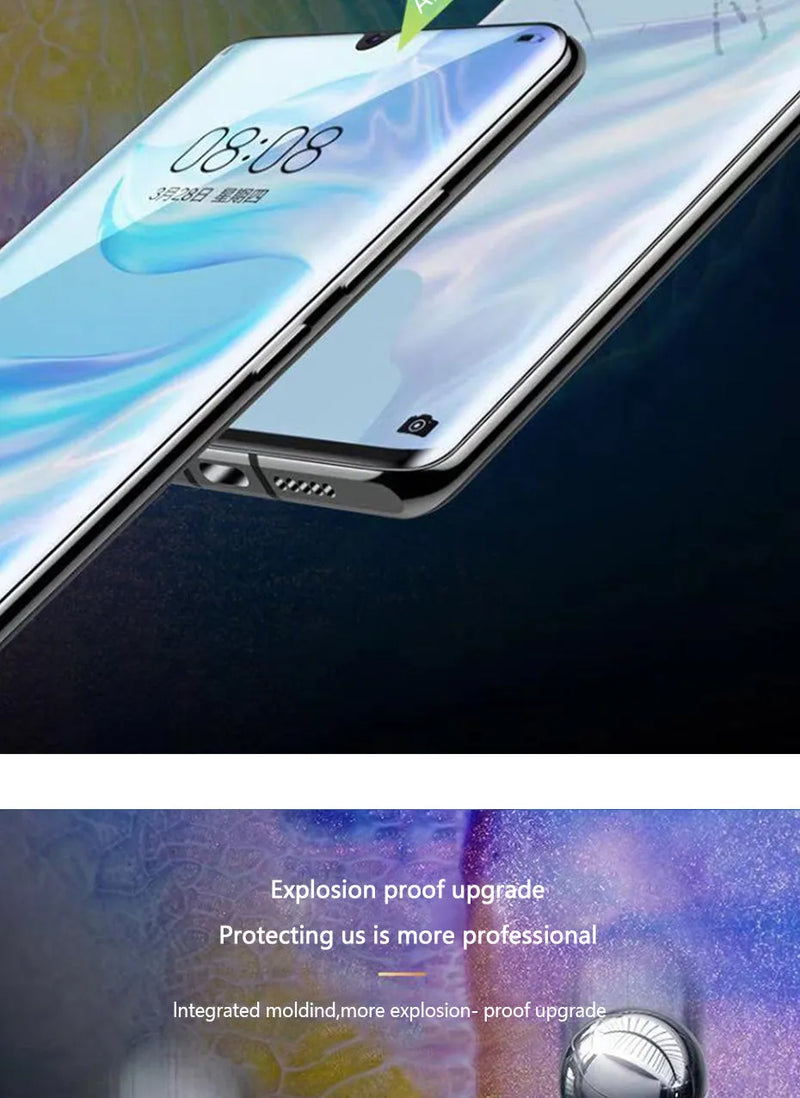 Huawei hydrogel screen protector film pack of three pieces for P30 Pro P20 P10 P50 P Smart Z Mate 20 and Honor 10 Lite 9 9X 8X mobile phones protective front film made from PET material