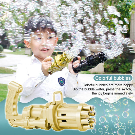Bubble Blower Gun for Kids - Hands-On Bubble Fun with Realistic Design and Vibrant Colors