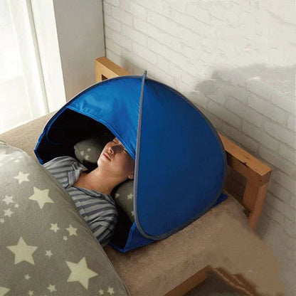 Mini portable beach shade awning with ventilation windows for sun protection