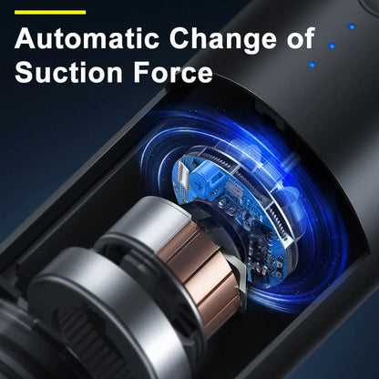 High-power wireless charging small car vacuum cleaner for handheld cars