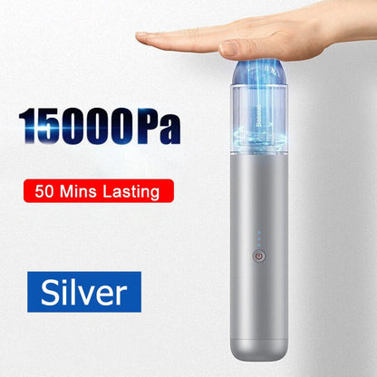 High-power wireless charging small car vacuum cleaner for handheld cars