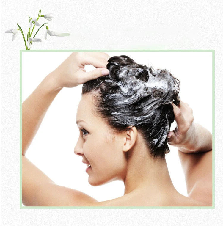Natural Polygonum Ginseng Shampoo Soap for healthy, nourished hair