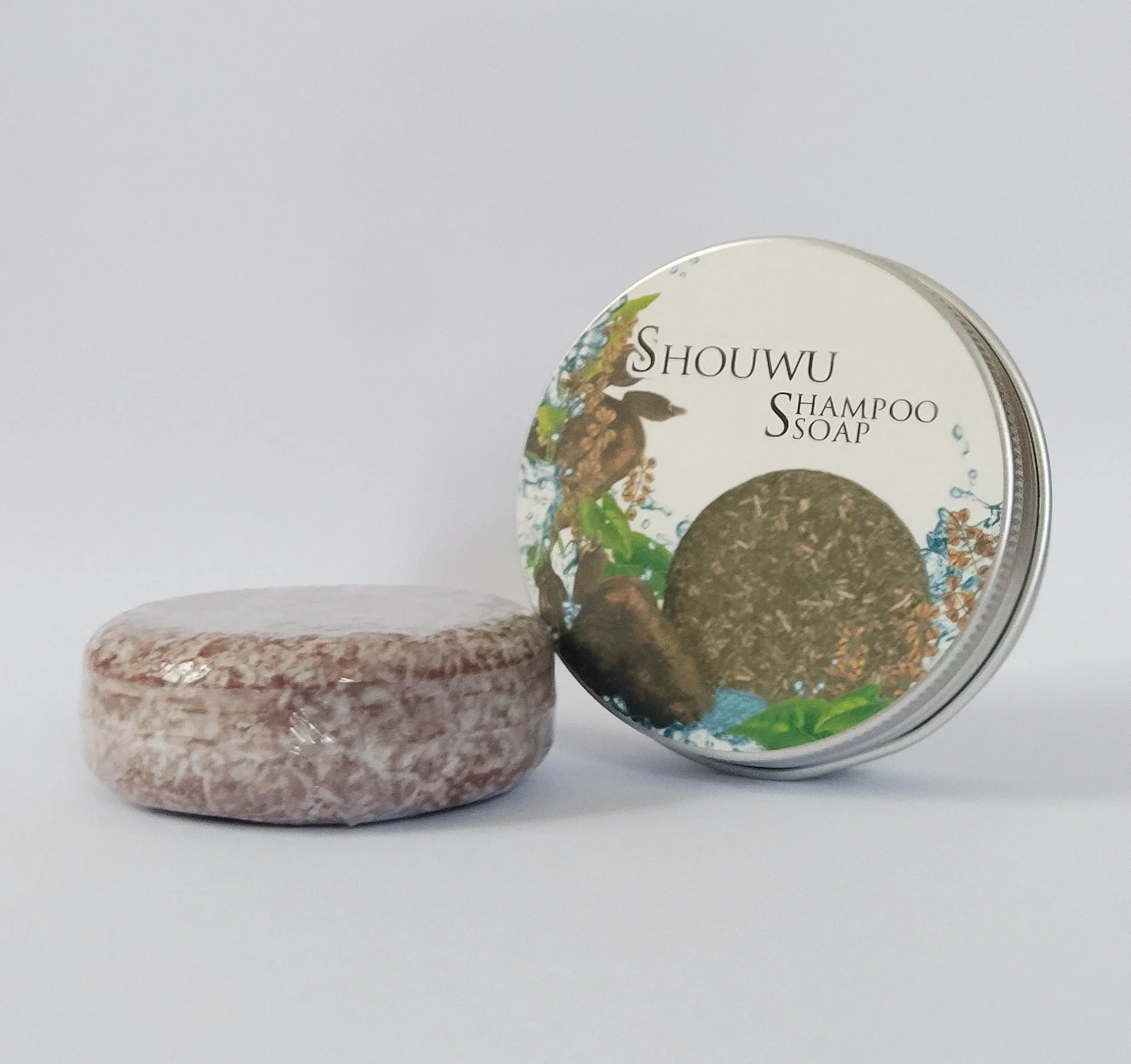 Natural Polygonum Ginseng Shampoo Soap for healthy, nourished hair