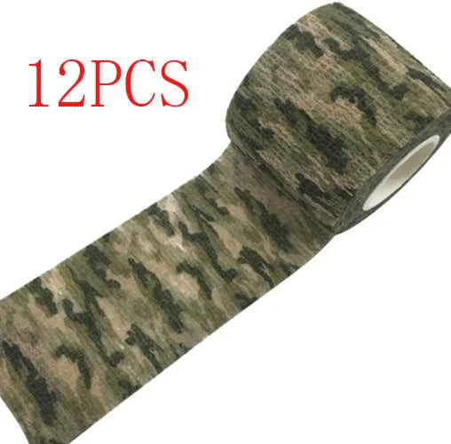 Self-Adhesive Camouflage Elastic Bandage for secure first aid support