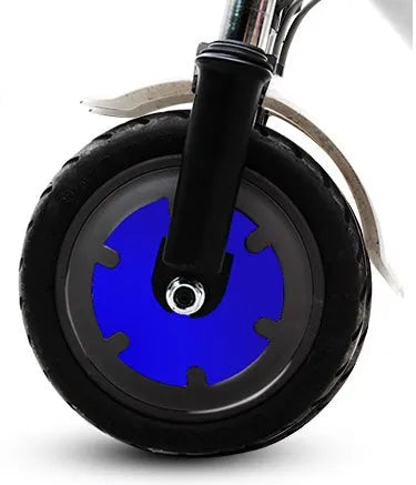 Xiaomi scooter wheel hub film set, 12 x 12 cm PVC laser films in five colours