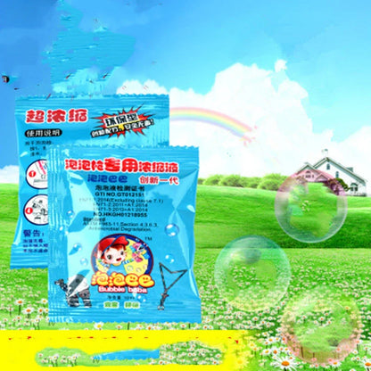 Gatling Bubble Gun Machine for children with automatic electric bubble blower and music features