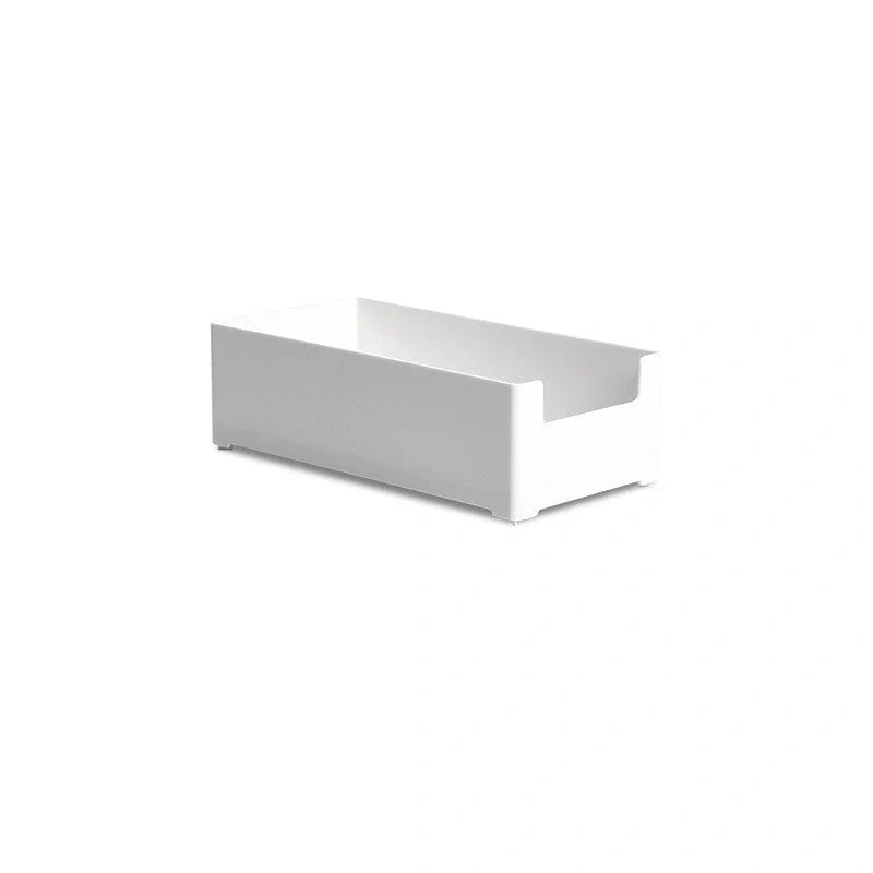 White ABS plastic combinable drawer sorting and finishing box for home organisation