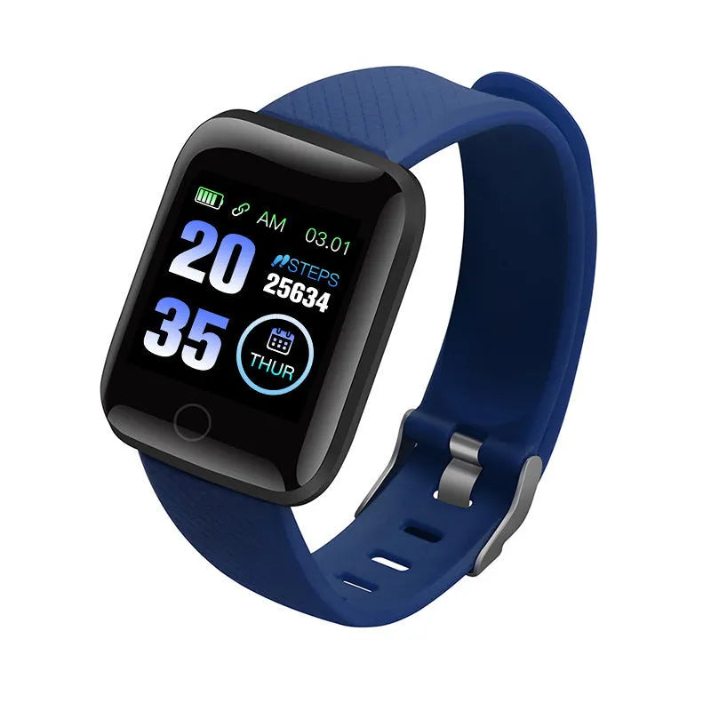 Smart bracelet with colour screen D13 model featuring 1.3 inch TFT display and heart rate detection function available in multiple colours including black blue red purple green for fitness tracking and activity monitoring