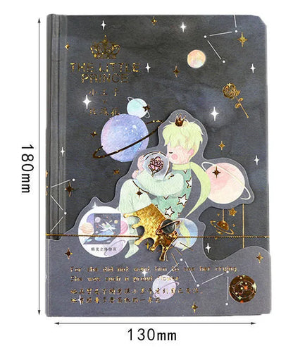 Butterfly Series A5 hardcover notebook with coloured pages and a foil-stamped decorative cover.