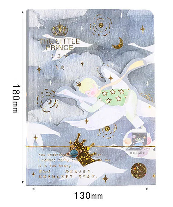 Butterfly Series A5 hardcover notebook with coloured pages and a foil-stamped decorative cover.
