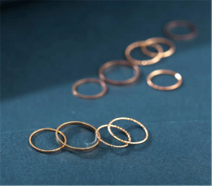 Bohemian knuckle ring set in silver and gold, perfect for adding elegance to any outfit