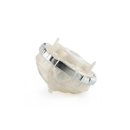 SB Light Gyro Bottom component for battle tops in blue, red, white and yellow colours showing 4.5cm dimensions