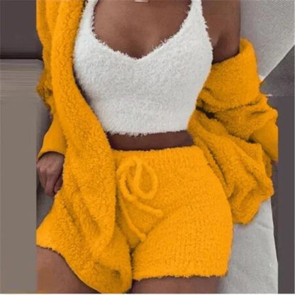 Cozy and stylish women's lounge pajama set in various colors and sizes