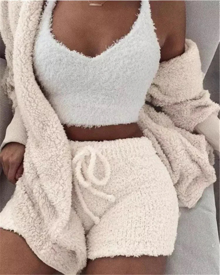 Cozy and stylish women's lounge pajama set in various colors and sizes