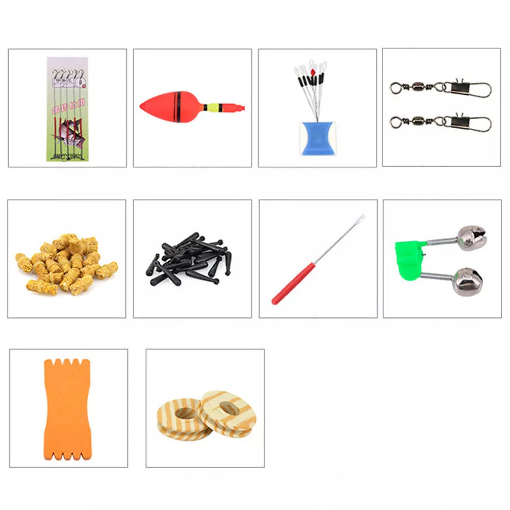 Cross Border Sea Pole Set with waterproof bag and fishing accessories