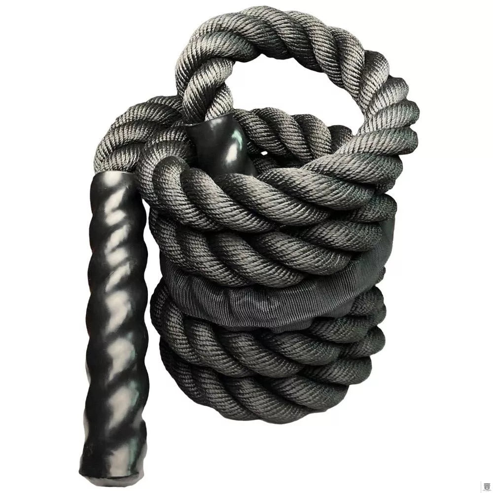 25mm Fitness Heavy Jump Rope for Crossfit and Weighted Training in 2.8m and 3.0m lengths