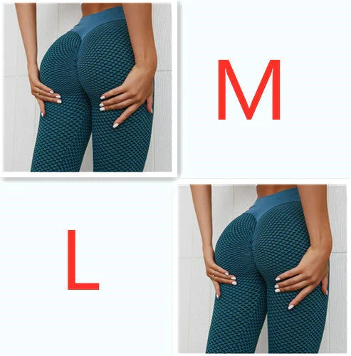 Premium high-waist seamless plaid leggings for women's yoga, fitness, and athleisure wear