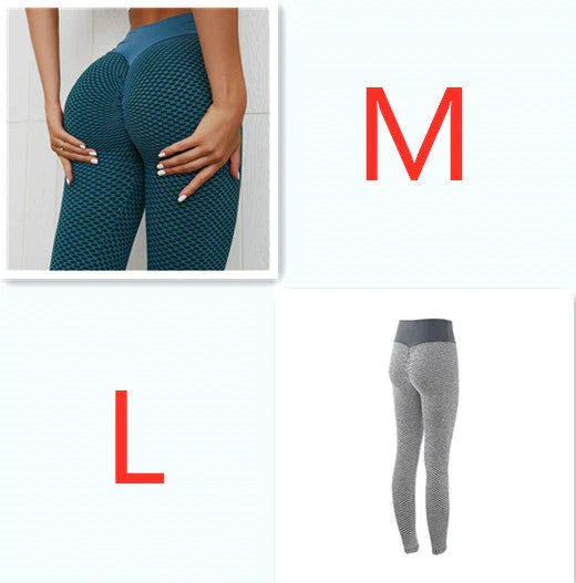Premium high-waist seamless plaid leggings for women's yoga, fitness, and athleisure wear