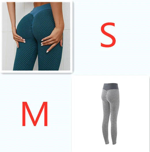 Premium high-waist seamless plaid leggings for women's yoga, fitness, and athleisure wear