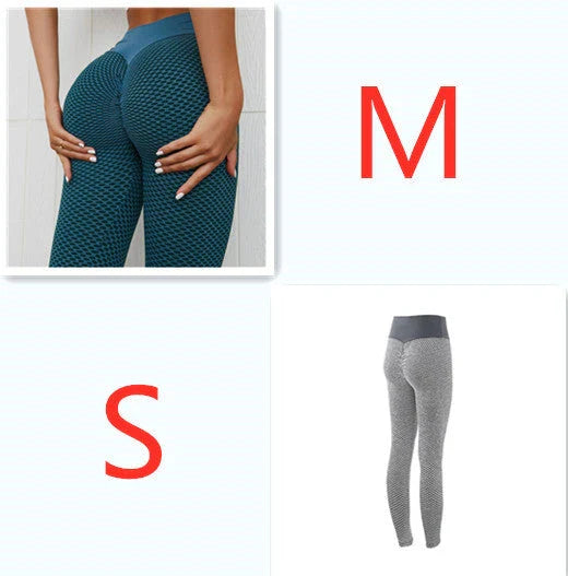 Premium high-waist seamless plaid leggings for women's yoga, fitness, and athleisure wear