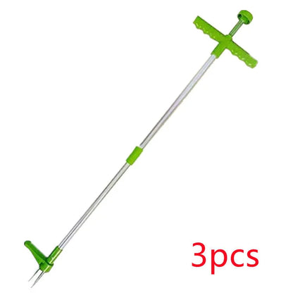 Creative manual weeding and digging artifact 1046A gardening tool with aluminium handle.