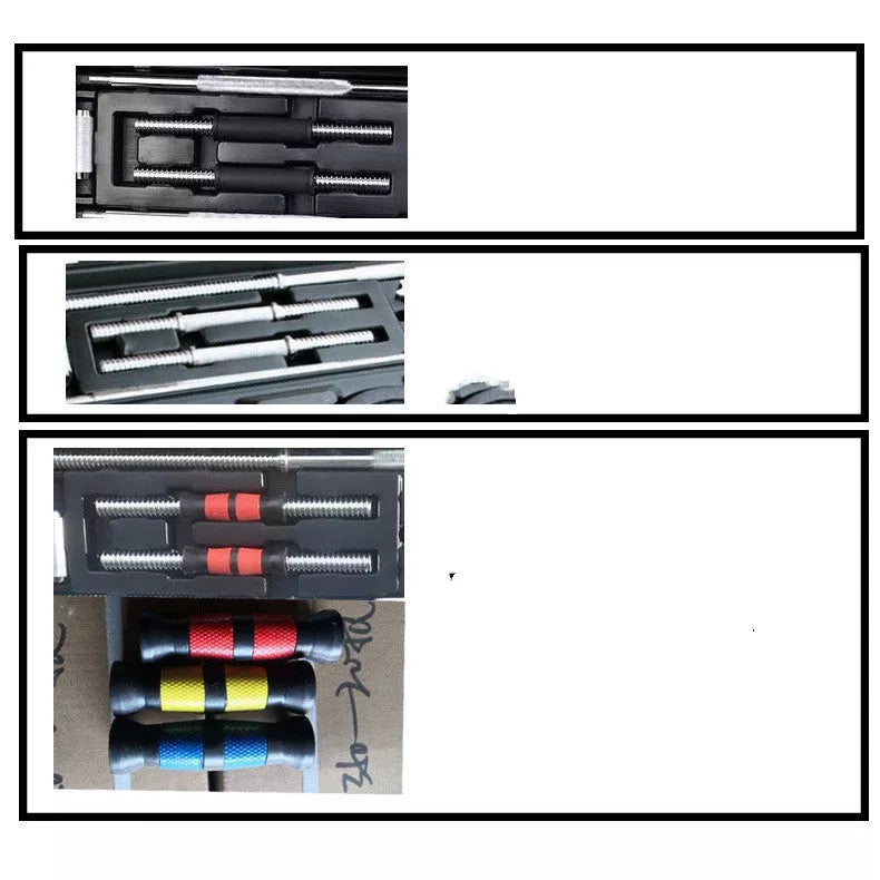 Iron paint barbell dumbbell set for home fitness, 20 cm size