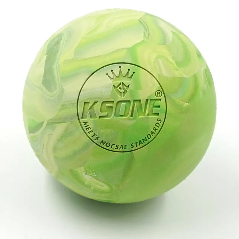 Camouflage Yoga Massage Ball in various colors for muscle relief