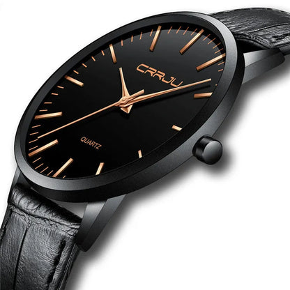 Casual men's and women's quartz watch with alloy case and 30 metre waterproof rating in various strap colours