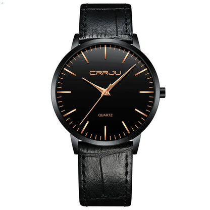Casual men's and women's quartz watch with alloy case and 30 metre waterproof rating in various strap colours
