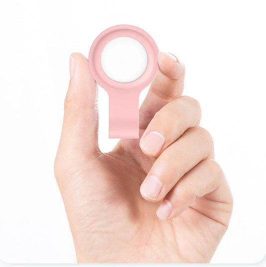 Soft, durable silicone cover for Apple AirTags, available in a variety of vibrant colours to protect and personalise your tracking device.