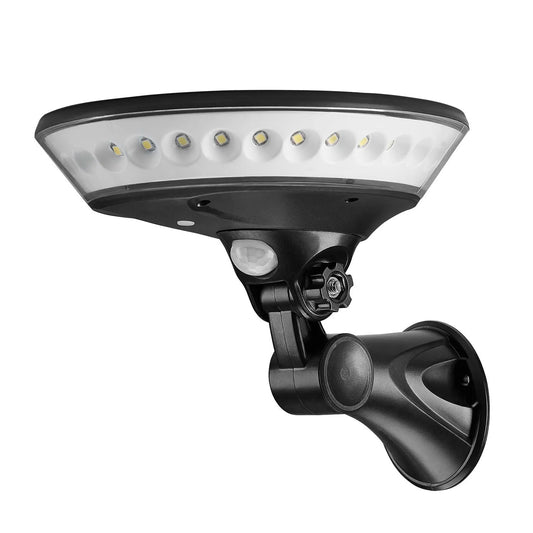 360-degree luminous solar light with ABS housing and motion sensor for outdoor garden illumination
