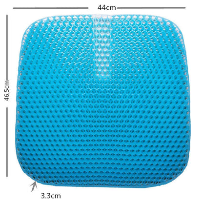 Breathable Honeycomb Seat Cushion Car Gel with TPE material for enhanced comfort and support