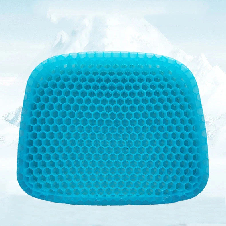 Breathable Honeycomb Seat Cushion Car Gel with TPE material for enhanced comfort and support