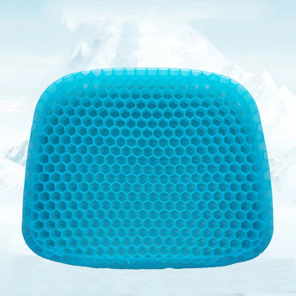 Breathable Honeycomb Seat Cushion Car Gel with TPE material for enhanced comfort and support