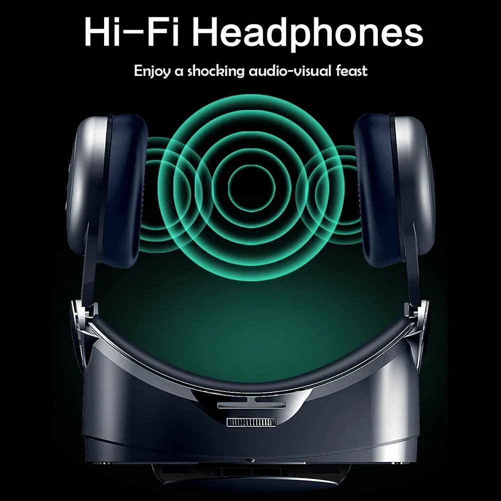 Premium Virtual Reality Headset with Adjustable Optics for Immersive Entertainment on Smartphones