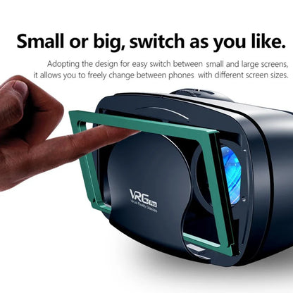 Premium Virtual Reality Headset with Adjustable Optics for Immersive Entertainment on Smartphones