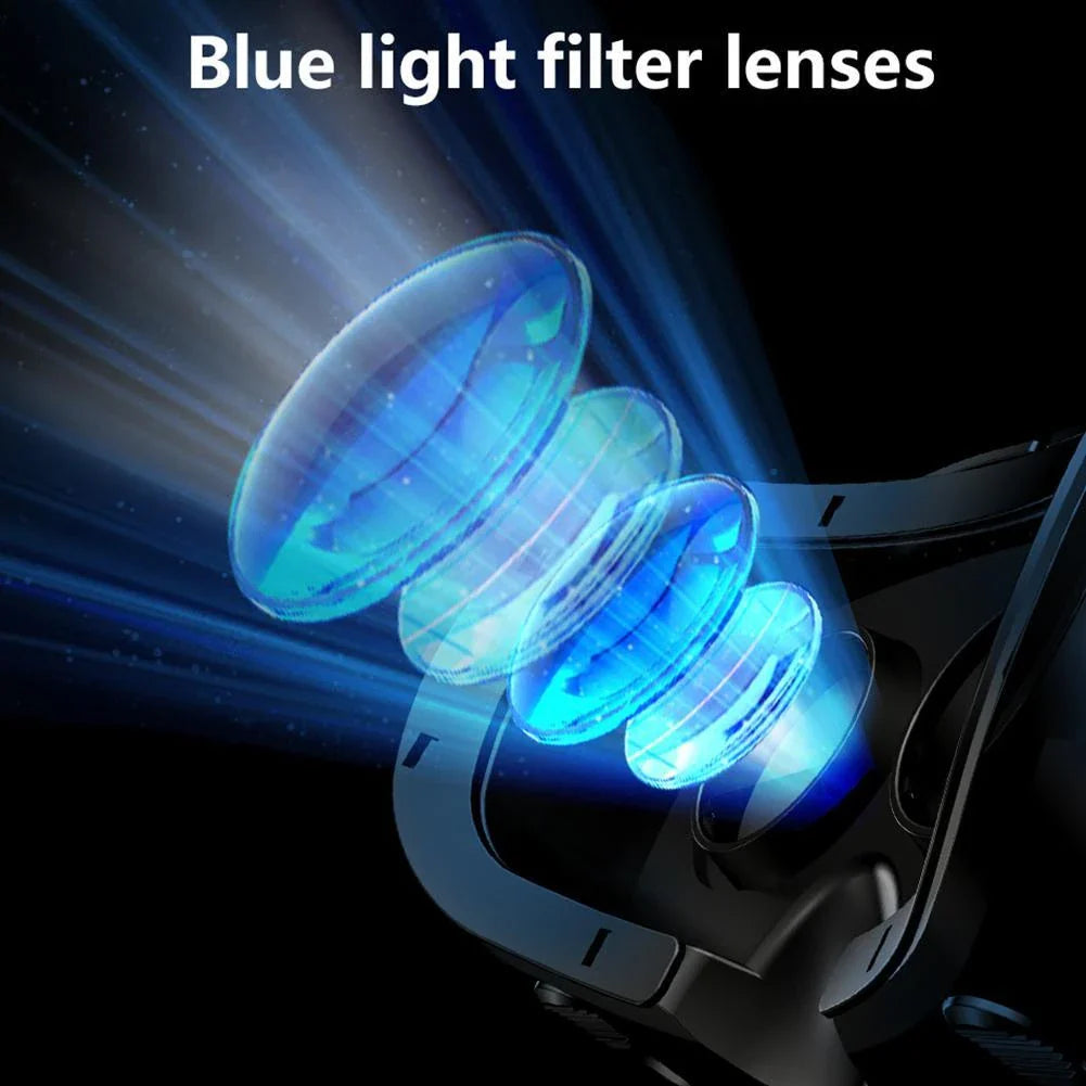 Premium Virtual Reality Headset with Adjustable Optics for Immersive Entertainment on Smartphones