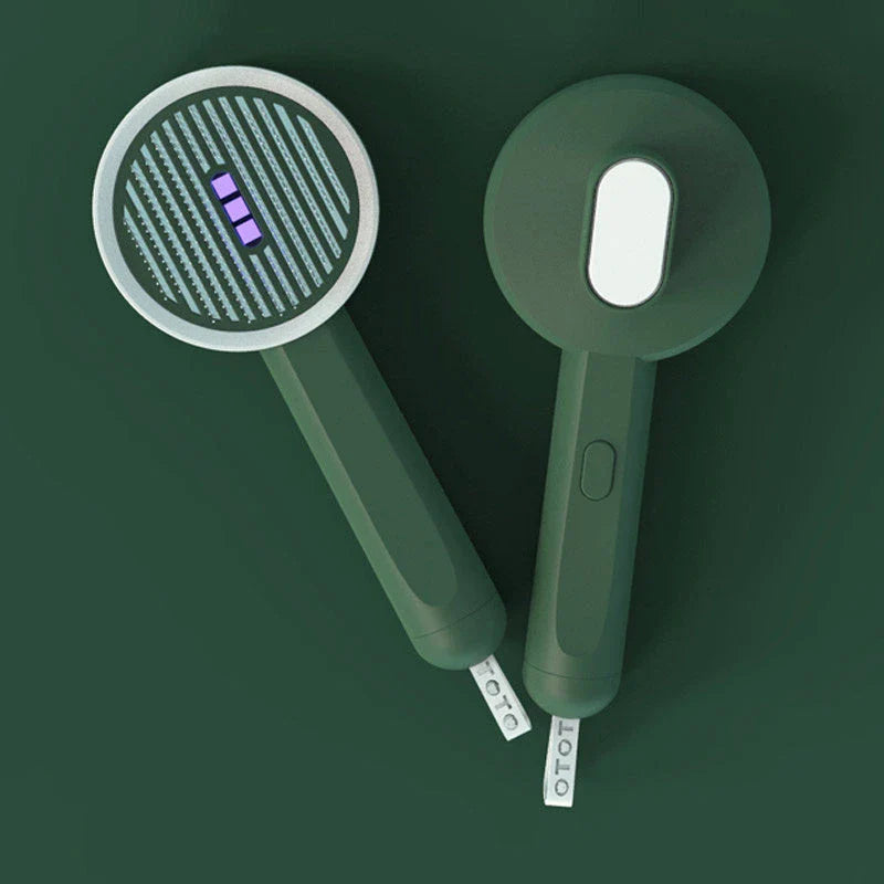 Homeenjoy UK Premium Pet Grooming Comb with Integrated UV Sanitiser