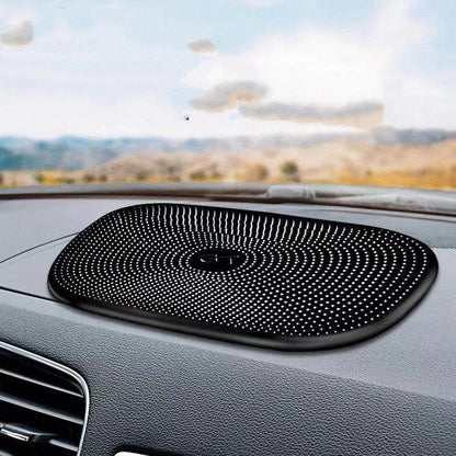 High Temperature Mobile Phone Nano Skid Pad on dashboard securing phone