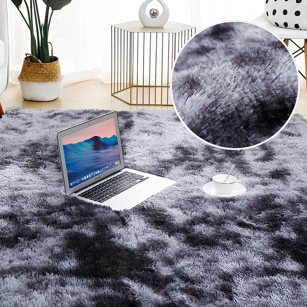 Thick plush living room carpet with Chinese patterns in burgundy colour measuring 160x200cm