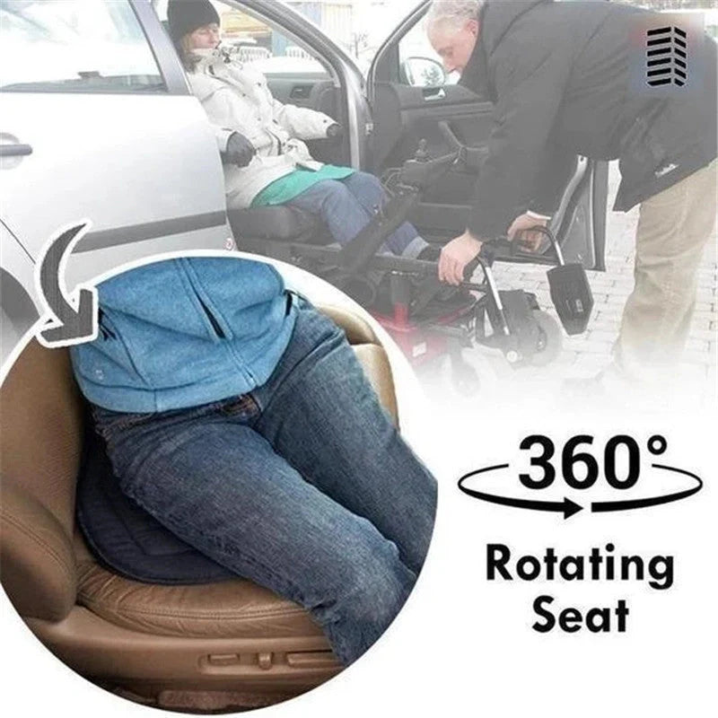 360 Degree Rotation Seat Cushion in various colors for enhanced mobility and comfort