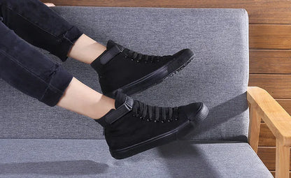 Women's block heel ankle strap sandals in black or white, sizes 35 to 43, open toe with buckle