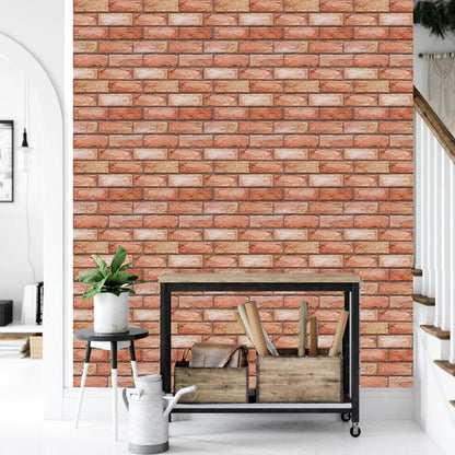 Moisture-proof brick wallpaper sticker for kitchen and bathroom walls